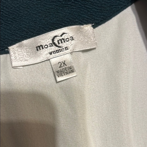 Moa Moa Green Blazer Classic Suit Jacket - Picture 2 of 8